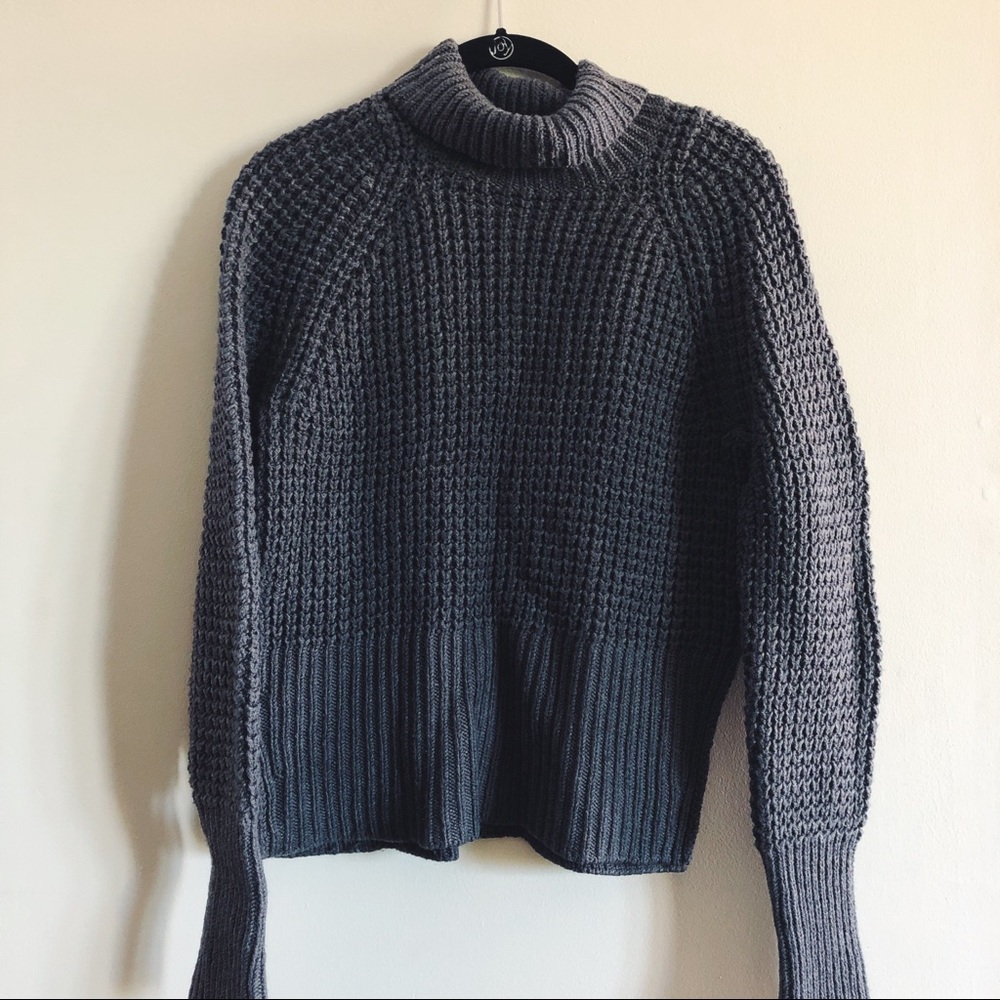 Everlane wool waffle-knit sweater